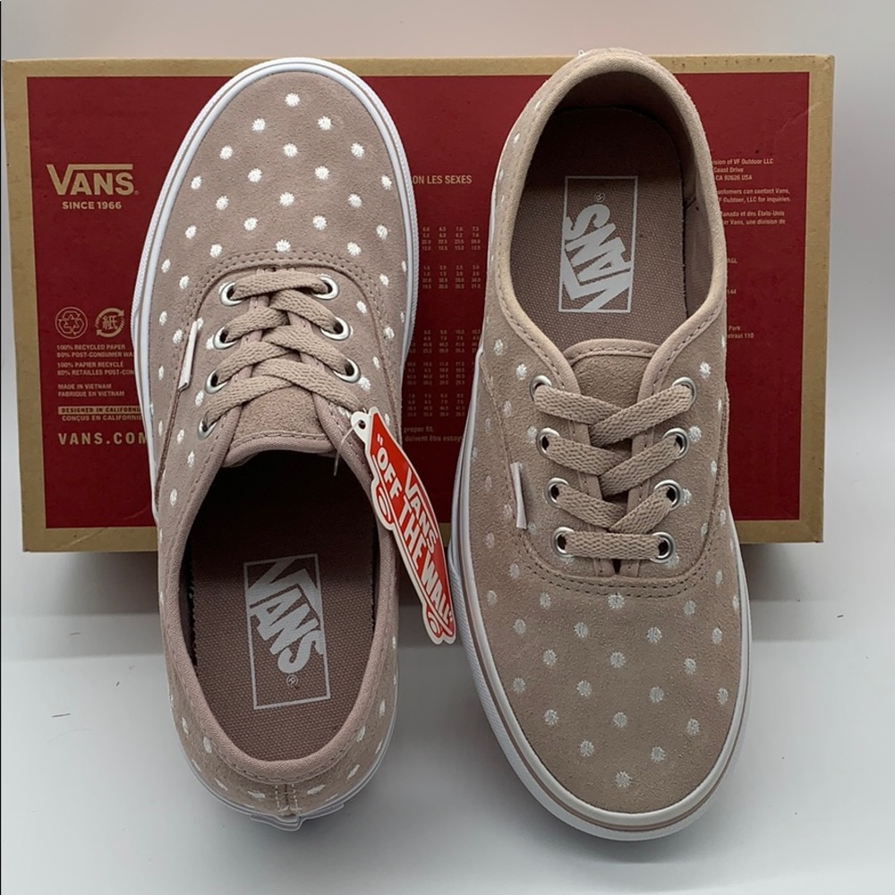 VANS AUTHENTIC PLATFORM SUEDE POLKA DOT WMNS - Picture 15 of 16